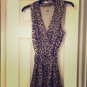 Beautiful Leopard print a-line dress